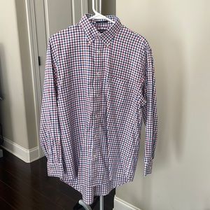 Lands End LS Button Down Dress Shirt